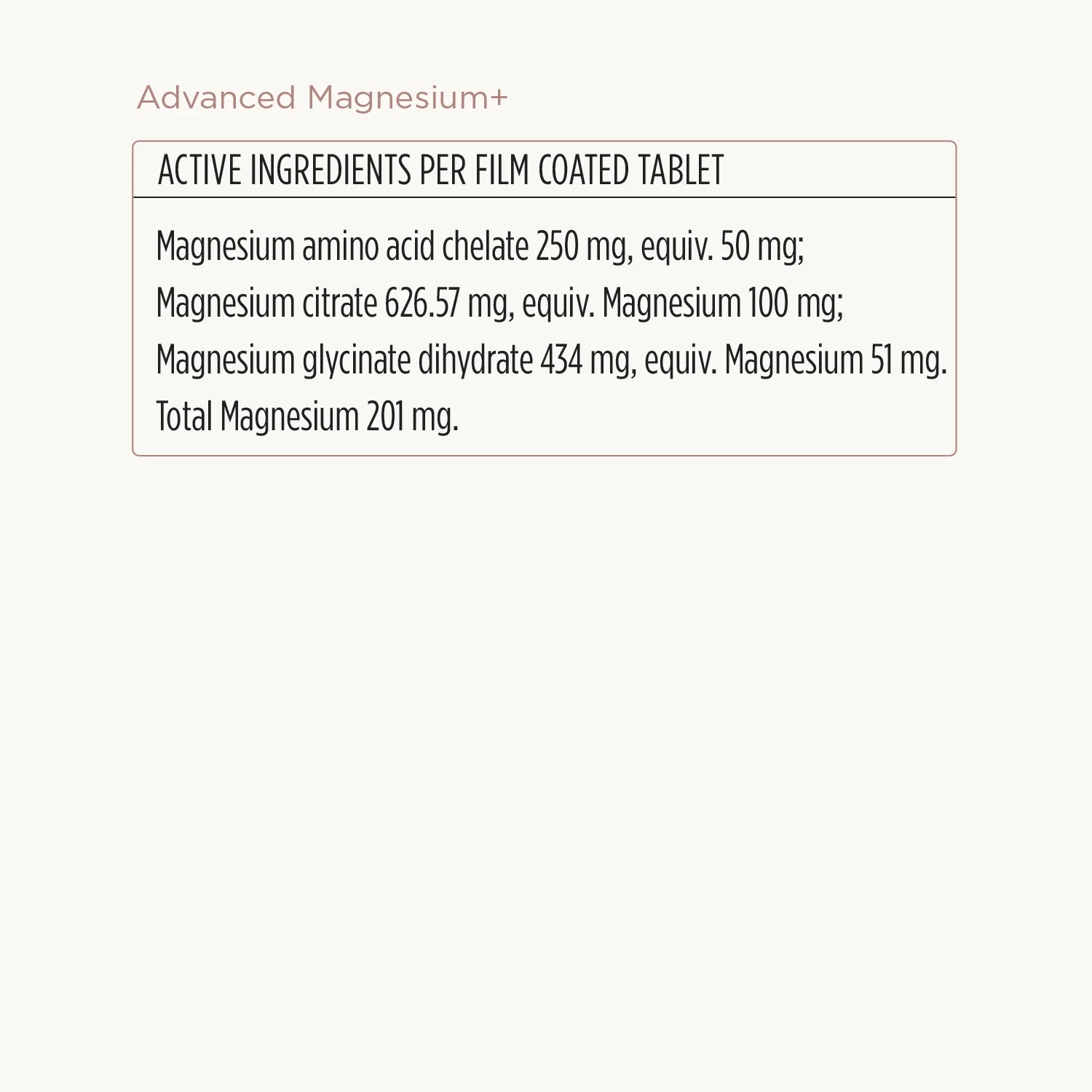 Advanced Magnesium+ Formula - Image 3