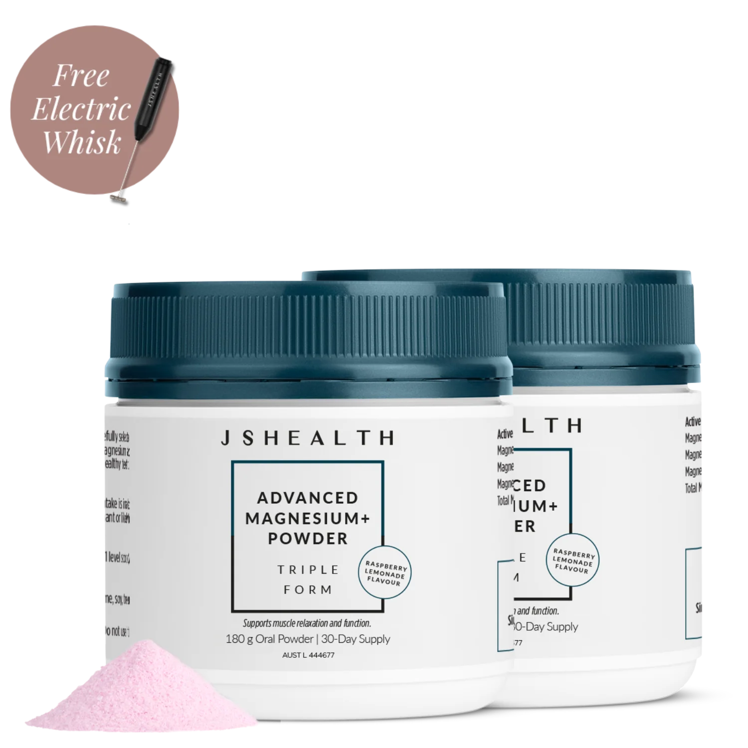 Advanced Magnesium+ Powder - Raspberry Lemonade - Image 5