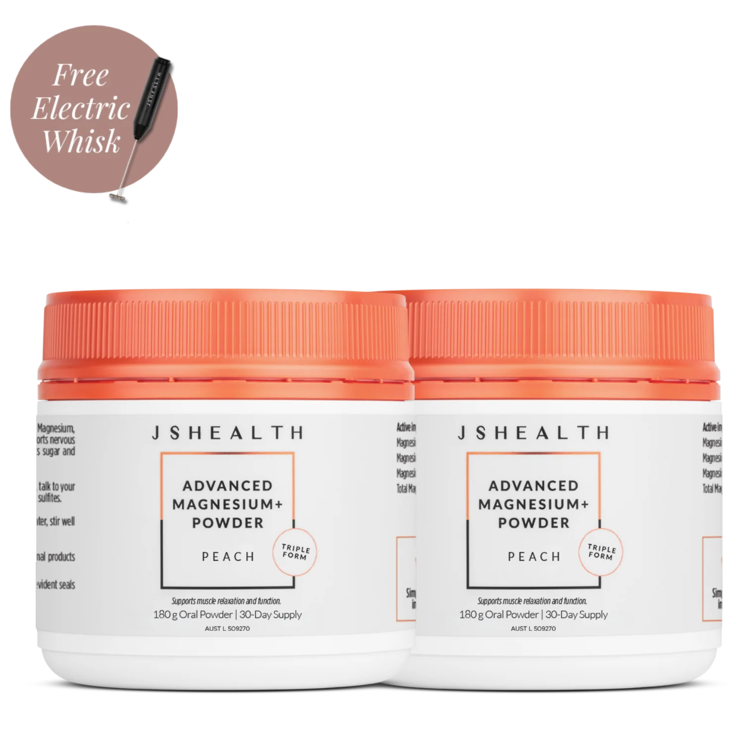 Advanced Magnesium+ Powder - Peach - Image 5