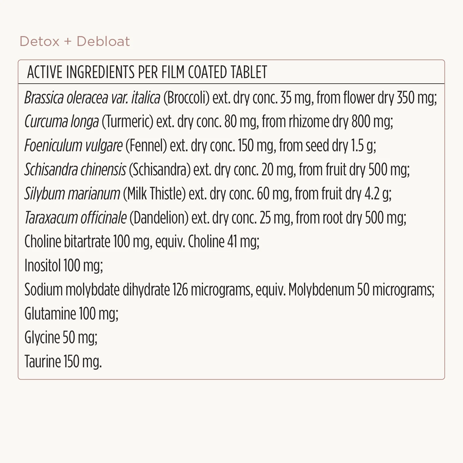 Detox + Debloat Formula - Image 3