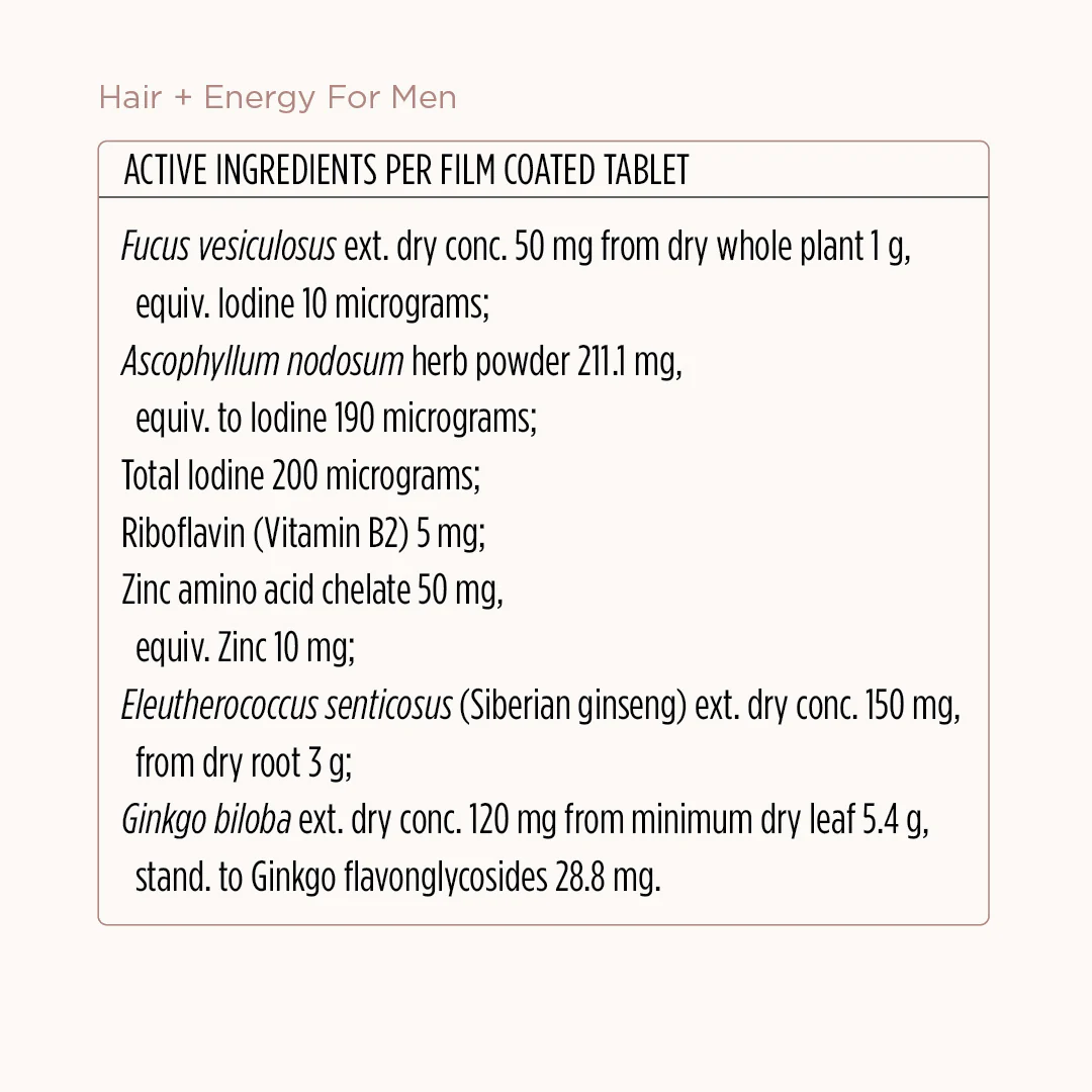 Hair + Energy For Men - Image 3