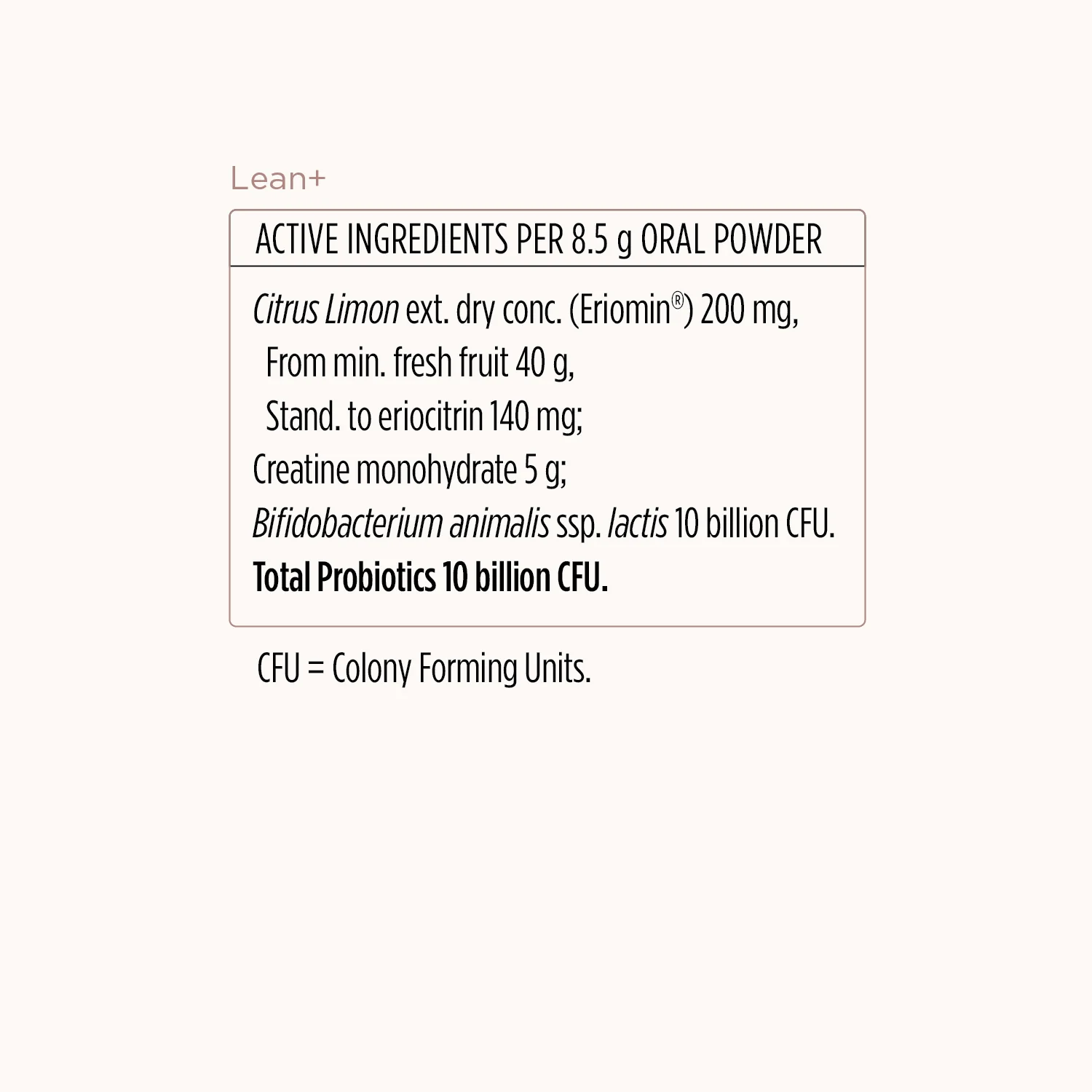 Lean+ Powder Formula - Image 3
