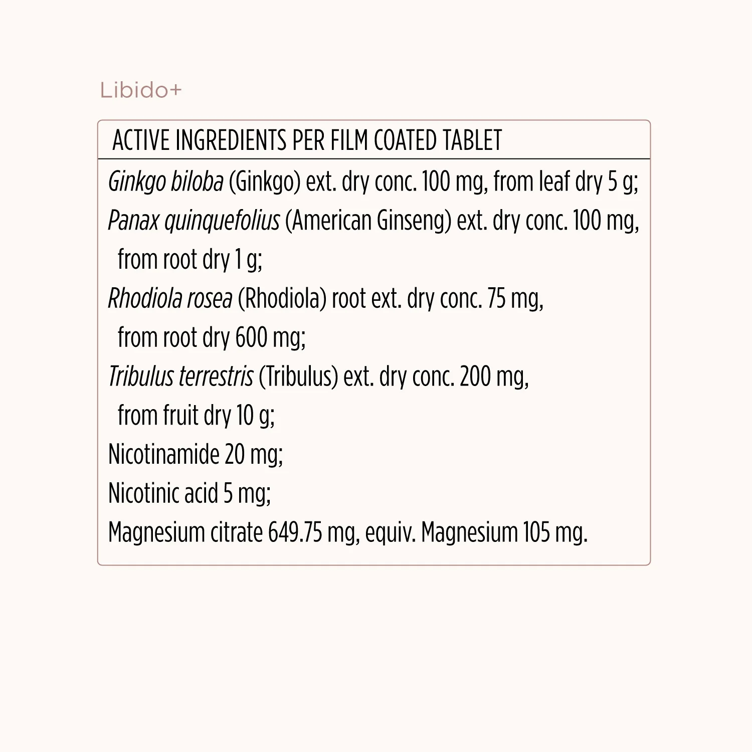 Libido+ Formula - Image 3