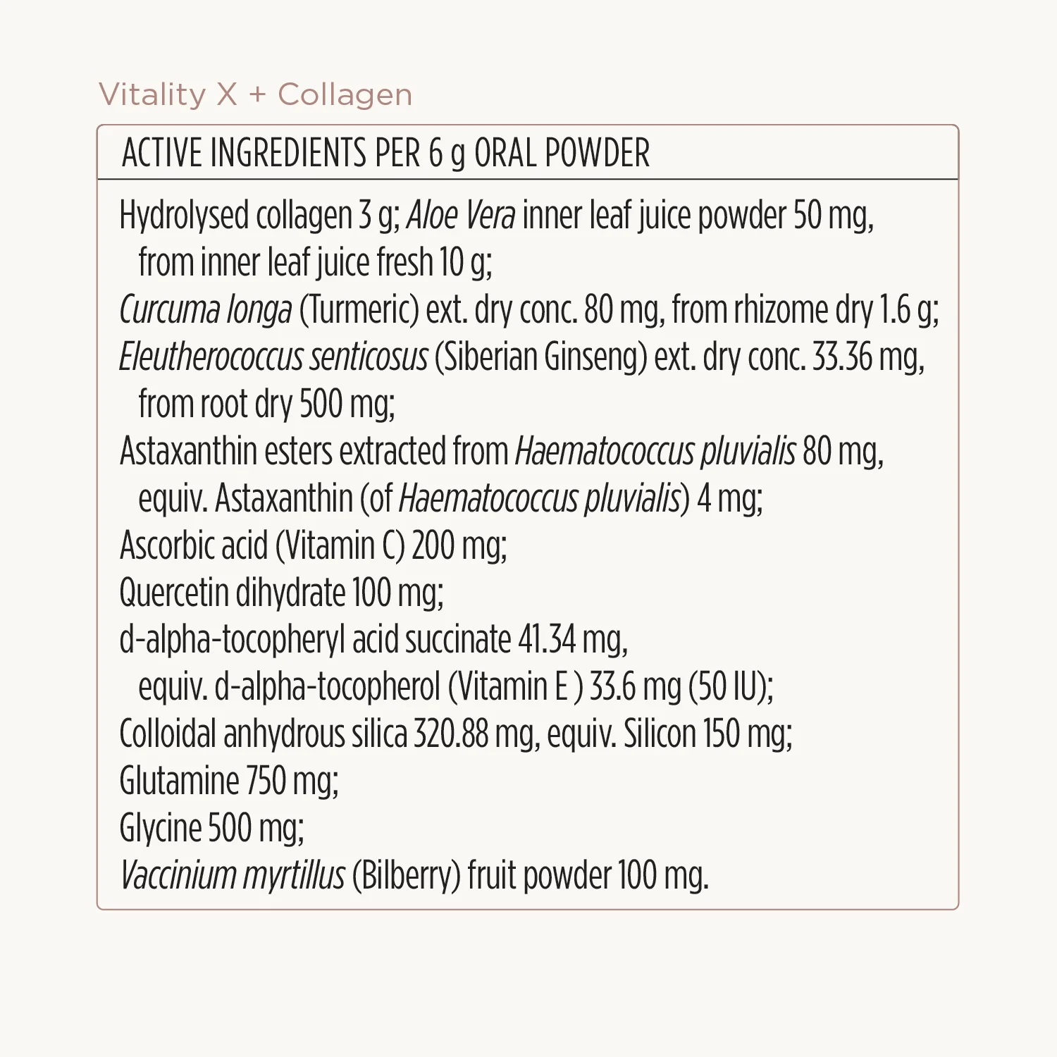 Vitality X + Collagen Powder - Image 3