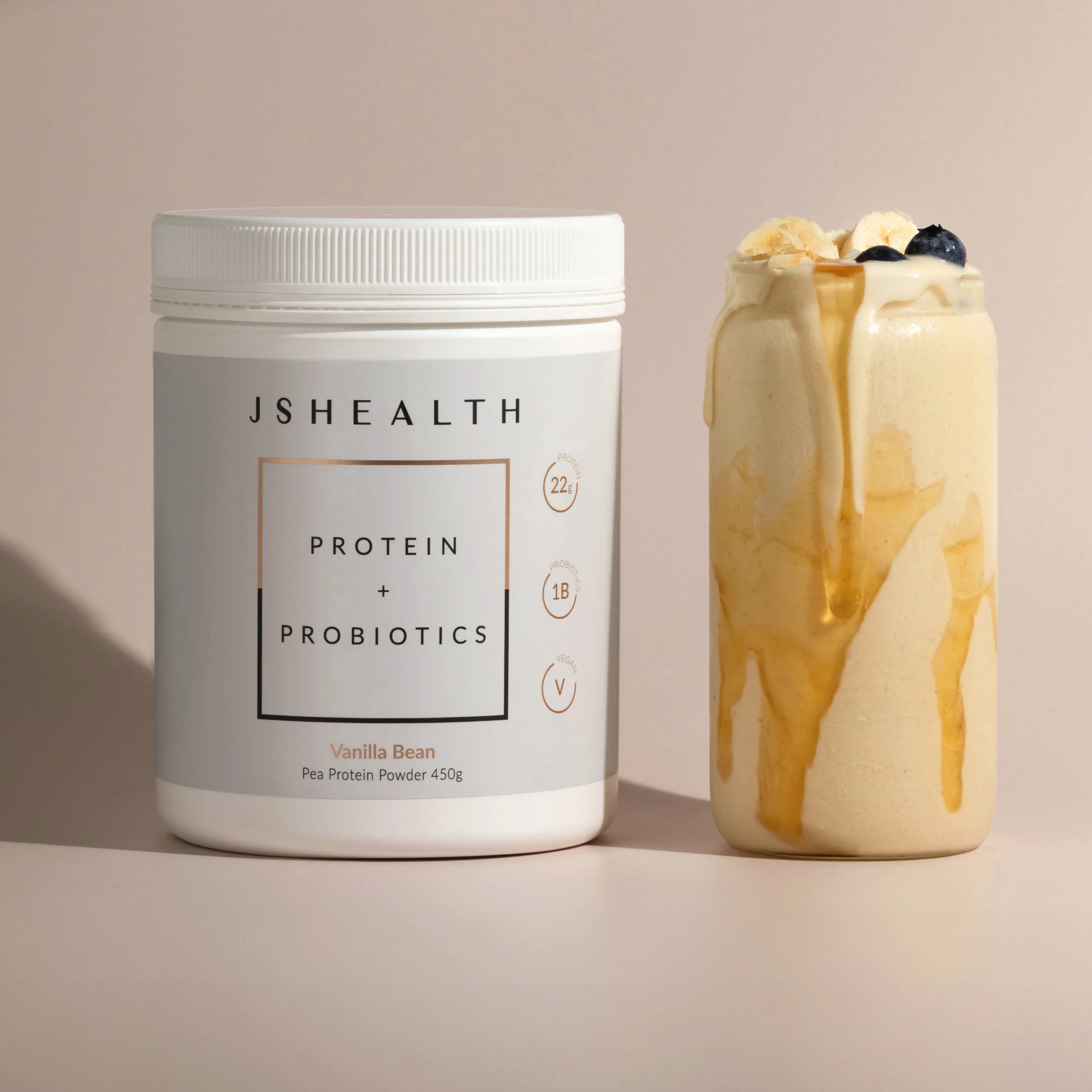 Protein + Probiotics - Vanilla Bean - Image 4